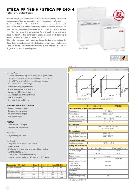 Steca Elektronik Catalog PV Off Grid (06|2018)