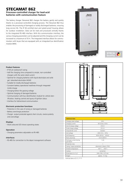 Steca Elektronik Catalog PV Off Grid (06|2018)