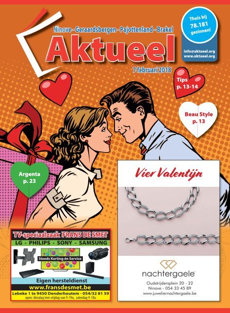 Editie Ninove 7 februari 2018