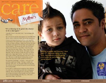 Issue 18 - October 2008 (PDF 2.66MB) - Child, Youth and Family