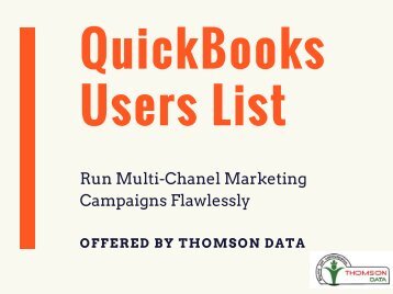 QuickBooks Users Mailing List