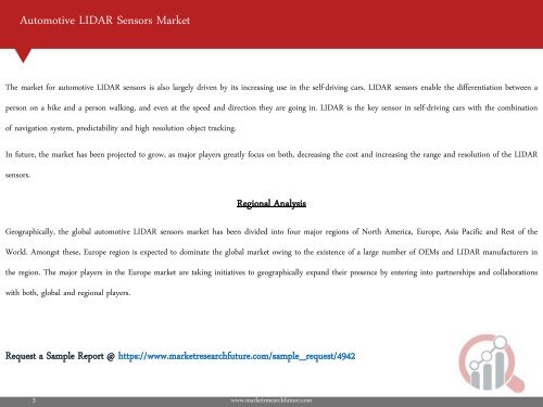 Automotive LIDAR Sensors Market Research Report - Global Forecast to 2023
