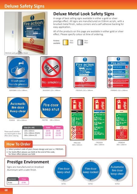 2018 Safety Sign Catalogue Full PDF