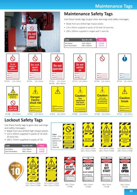 2018 Safety Sign Catalogue Full PDF