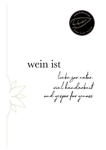 Höflehner's Weinkarte