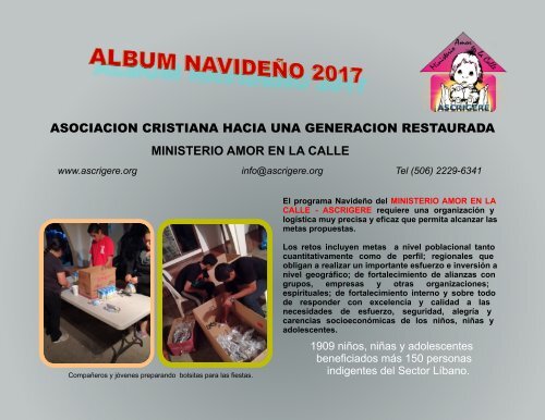 ALBUM NAVIDEÑO 2017 - ASCRIGERE