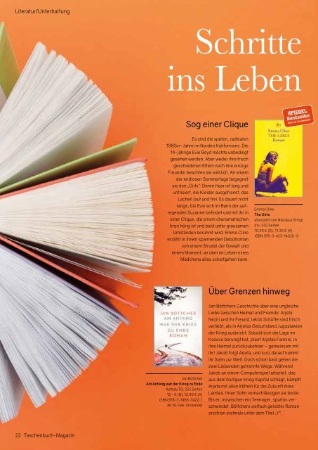 Taschenbuch-Magazin Frühjahr 2018