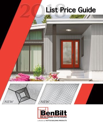 2018 BenBilt List Price Guide