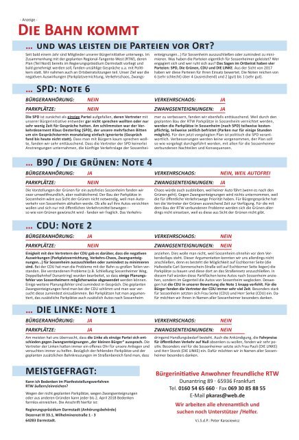 Sossenheimer Wochenblatt 