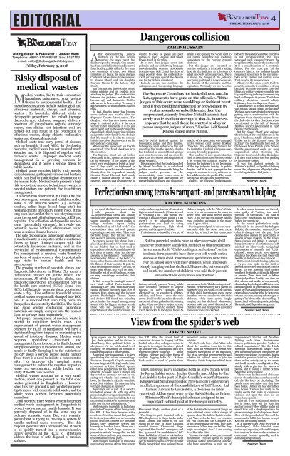 The Bangladesh Today (09-02-2018)