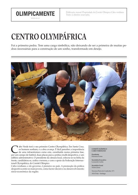 Olimpicamente #1