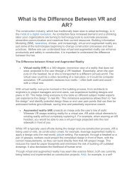 What is the Difference Between VR and AR?