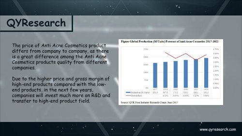 QYResearch: The Anti Acne Cosmetics sales revenue is expected to reach 3411.27 M USD in 2022