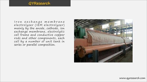 QYResearch: The China Ion-exchange Membrane Electrolyzer market is expected to reach 187.27 million USD by the end of 2023