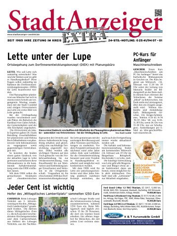 Stadtanzeiger Extra kw 6