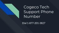 cogeco tech support