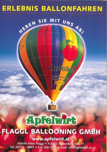 Flaggl Ballooning- Apfelwirt