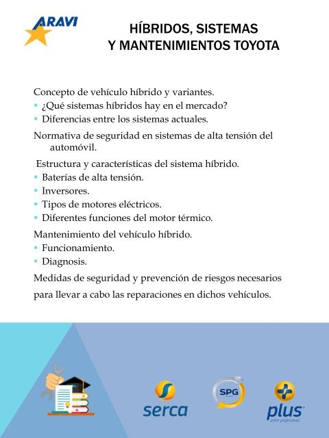 cursos y evento 2018