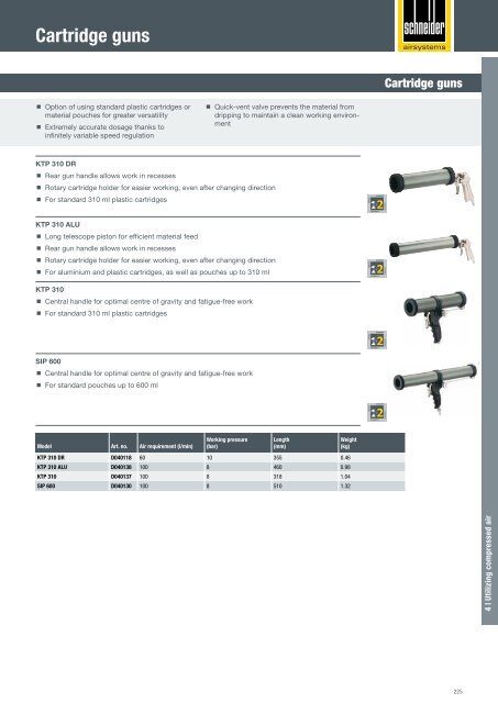 Catalog Schneider  Airsystems 2018