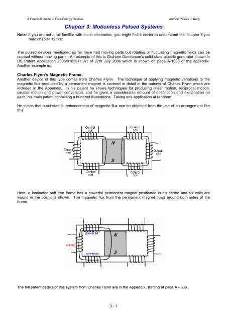 Practical Guige to Free Energy Devices