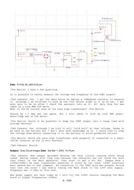 Practical Guige to Free Energy Devices