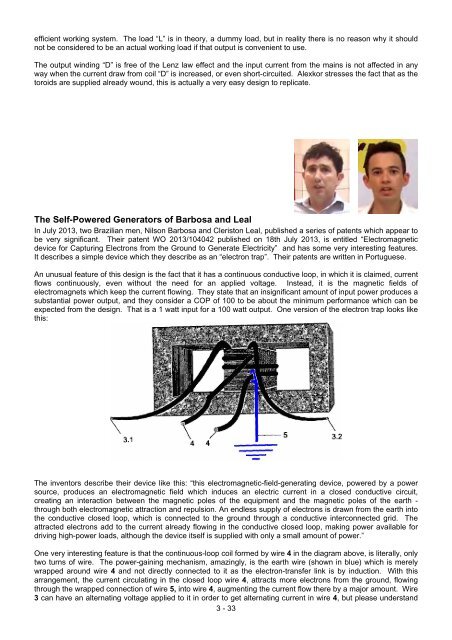 Practical Guige to Free Energy Devices