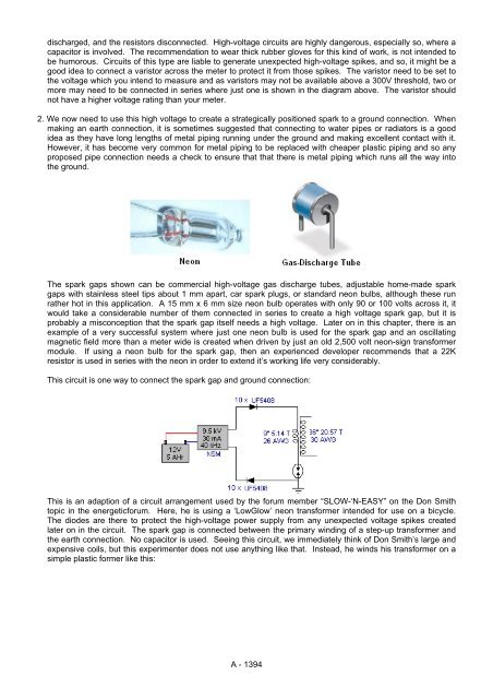 Practical Guige to Free Energy Devices