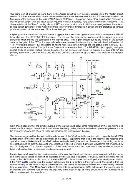 Practical Guige to Free Energy Devices