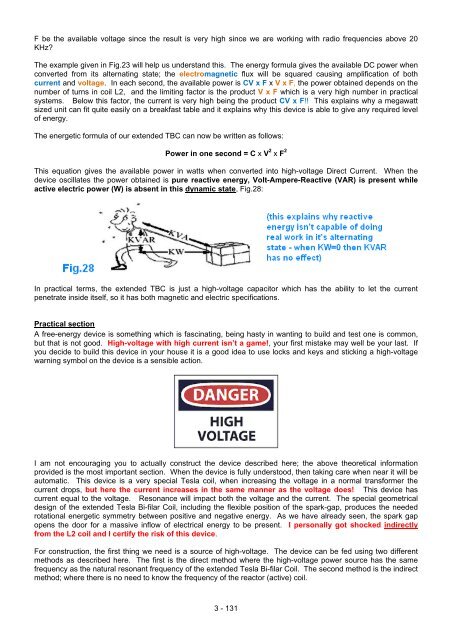 Practical Guige to Free Energy Devices