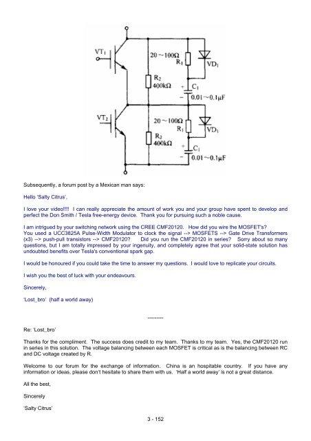 Practical Guige to Free Energy Devices