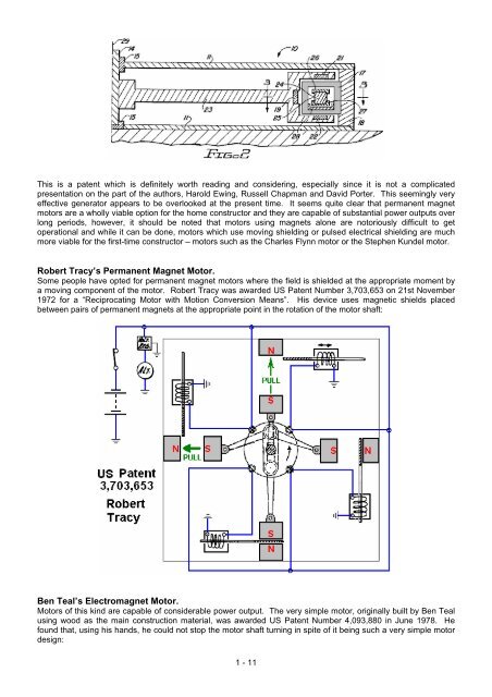 Practical Guige to Free Energy Devices