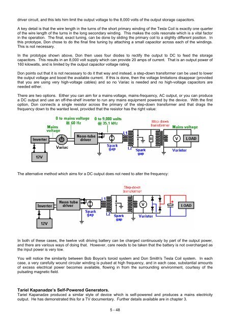 Practical Guige to Free Energy Devices