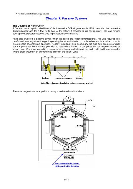 Practical Guige to Free Energy Devices