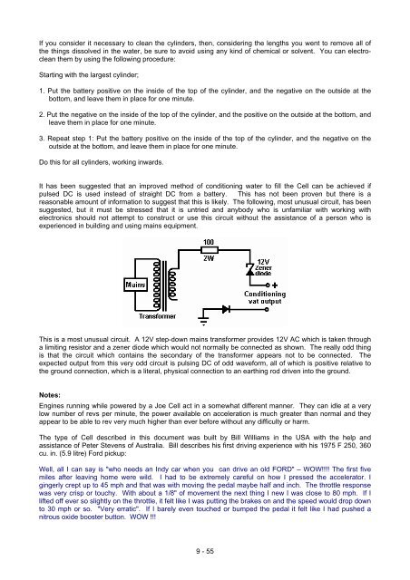 Practical Guige to Free Energy Devices