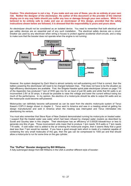 Practical Guige to Free Energy Devices