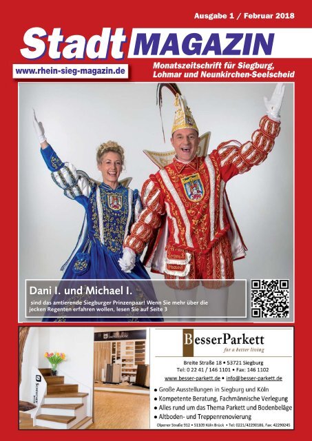 Siegburger Stadtmagazin Januar 2018