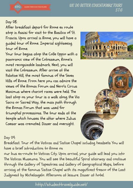 Paris - Rome - Tuscany 12 Day Itinerary