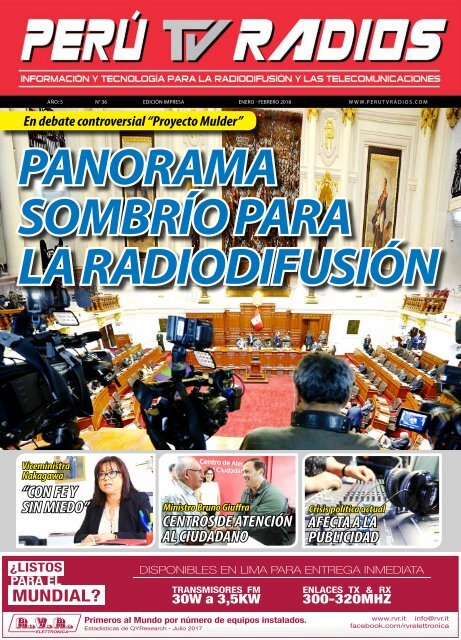 REVISTA PERÚ TV RADIOS ENE - FEB 2018