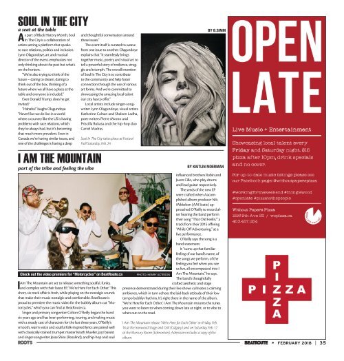 BeatRoute Magazine [AB] print e-edition - [February 2018]
