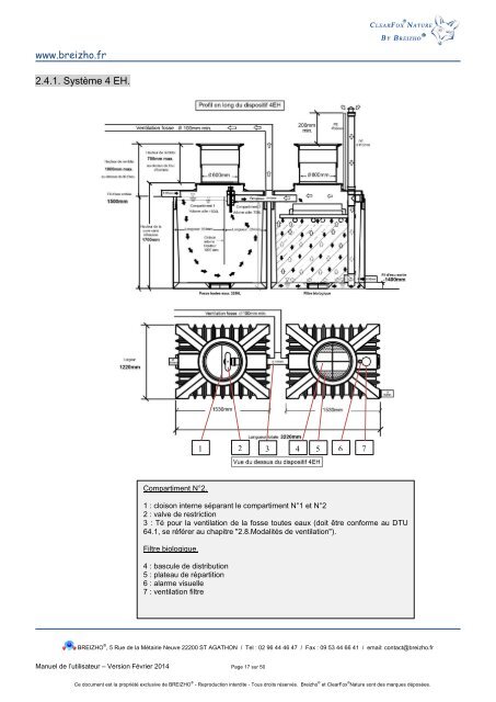 Guide_d_utilisation_-_Clearfox_Nature_-_4_6_8_EH_-_Fevrier_2014_cle0e5d7b