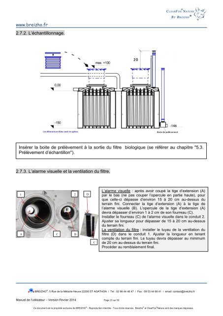 Guide_d_utilisation_-_Clearfox_Nature_-_4_6_8_EH_-_Fevrier_2014_cle0e5d7b