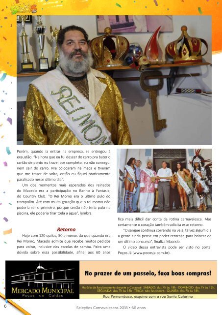 Revista Seleções Carnavalescas 2018