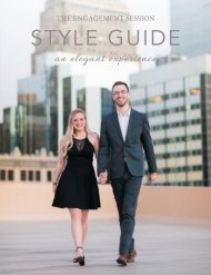 Engagement Session Style Guide