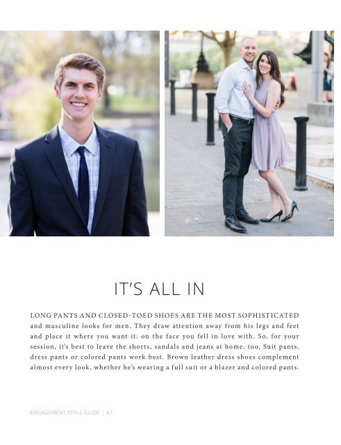 Engagement Session Style Guide