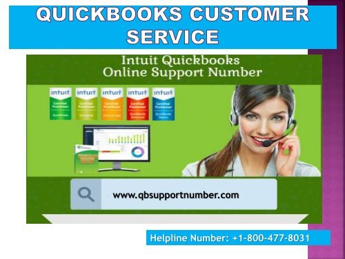 Get Instant Services by QuickBooks Customer Service +1-800-477-8031