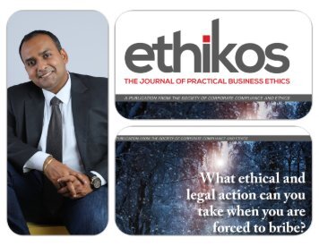 What ethical and legal action can you take when you are forced to bribe?  by Robin Singh