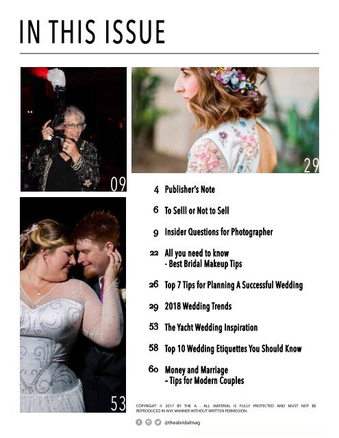 The A Bridal Magazine Online