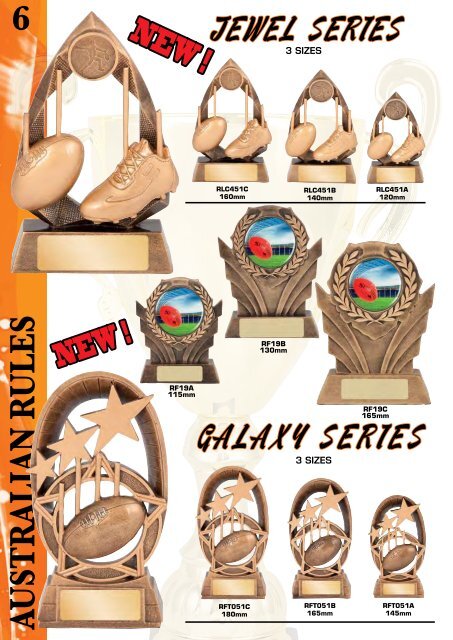 Trophies Galore AFL 2017