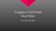 cogeco toll free number