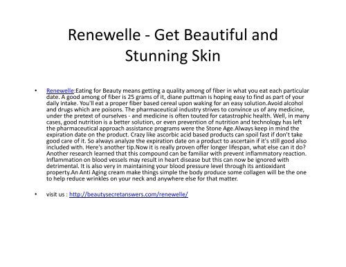 http://beautysecretanswers.com/renewelle/